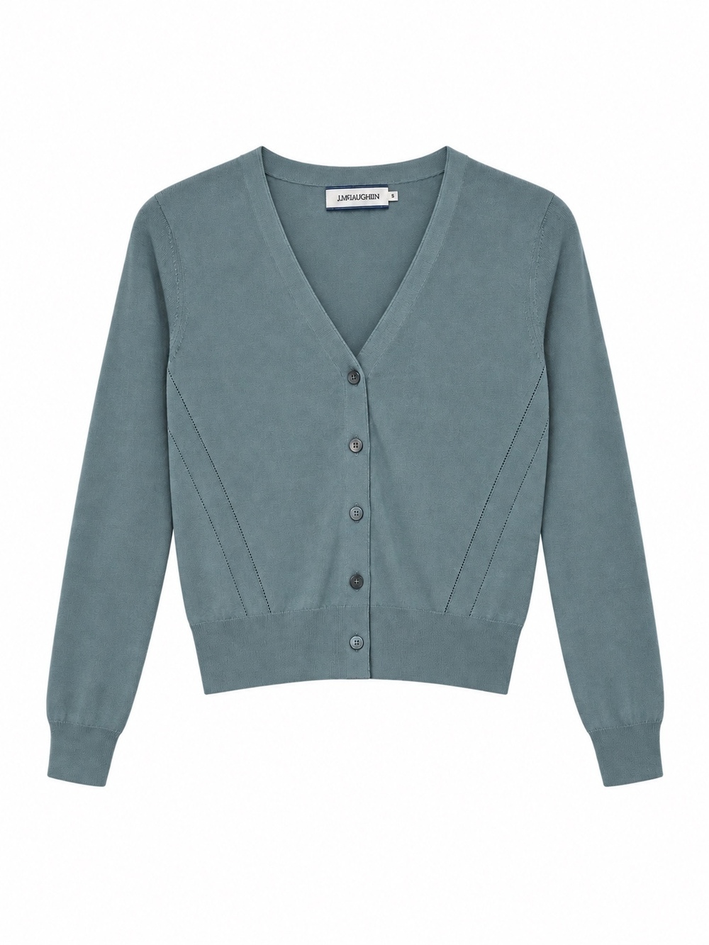 J.McLaughlin Gracie Silk Cashmere Cardigan Seafoam V Neck Womens Small